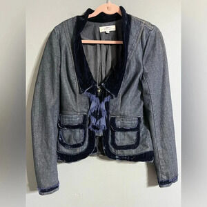 Habitual denim blazer size 6